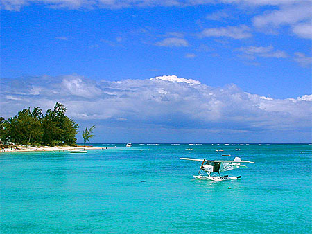 Lagon de l'�le Maurice