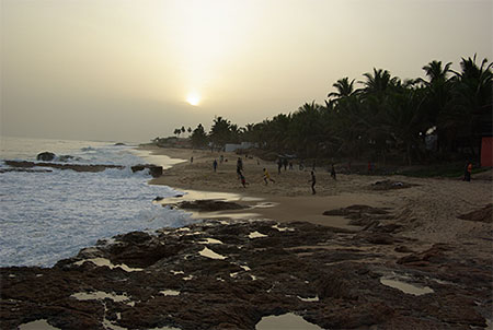 Cr�puscule � Cape Coast 