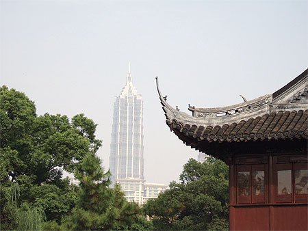 Shangha�, l'ancien et le moderne