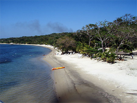 Plage entre West Bay et West End