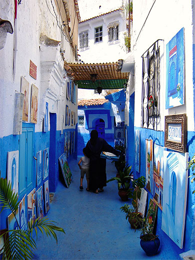 Ruelle, Chefchaouen