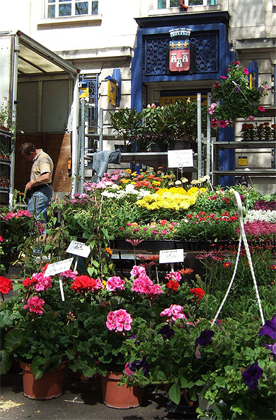 March� aux fleurs � Tours