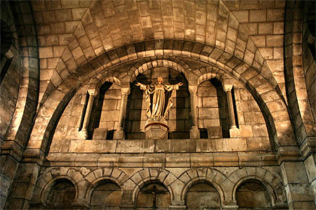 Vue de la Crypte