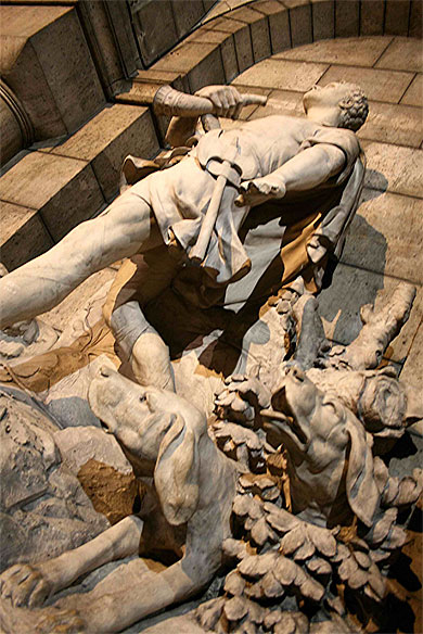 Vue de la Crypte