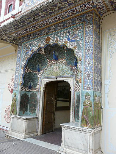 Dans l'enceinte du City Palace