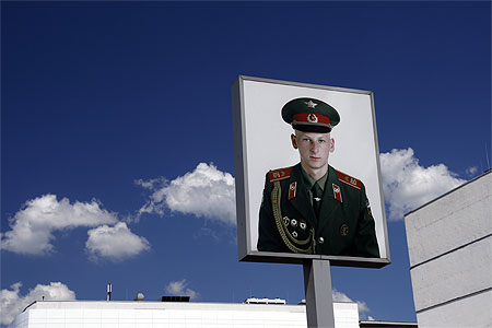 Portrait d'un soldat russe par Frank Thiel