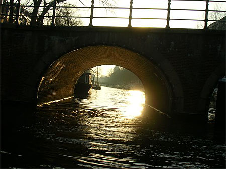 Les canaux d'Amsterdam