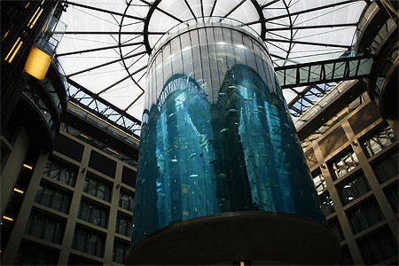 Aquadom du Radisson de Berlin
