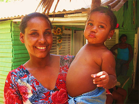 Rencontres au village de Punta Rusia 