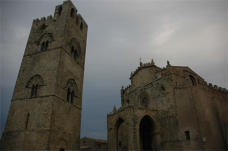Coucher sur Erice  ....