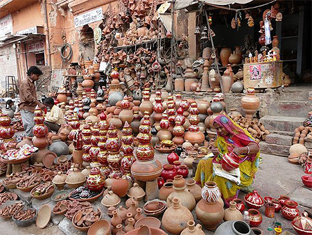 Poteries de Jaipur