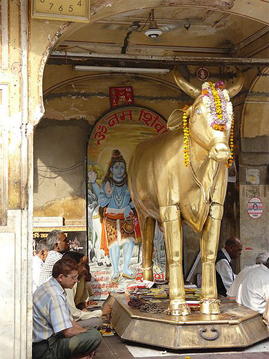 Un des nombreux temples de Jaipur