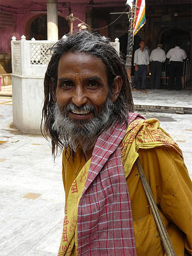 Un sadou adorable � Jaipur