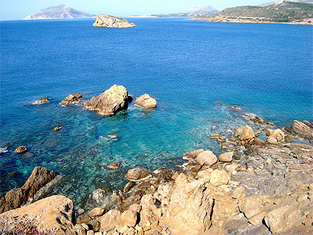 Mhh, eau turquoise