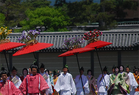 La procession du Kyoto Aoi Matsuri
