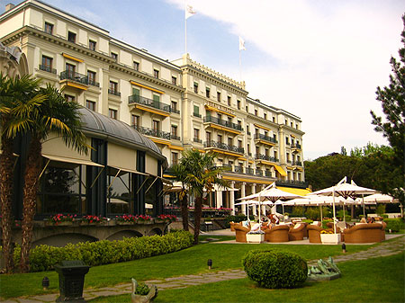 Lausanne, h�tel Beau Rivage palace