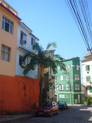 Dans la descente de Santa Teresa