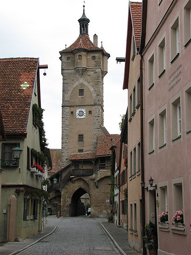 Une des nombreuses portes de Rothenburg