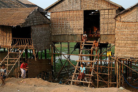 Village cambodgien