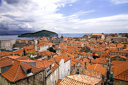 Les toits de Dubrovnik