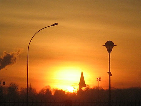 Le lever du soleil � Sedan