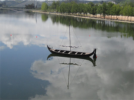 Le fleuve Mond�go � Coimbra au Portugal