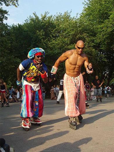 Central Park, un dimanche apr�s-midi