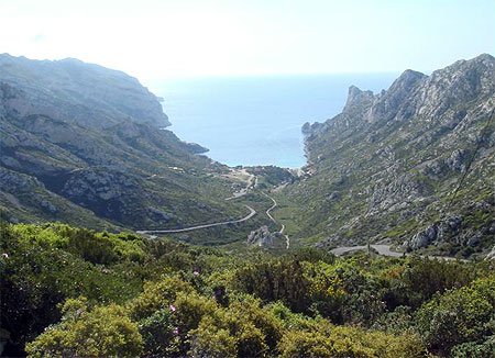 Descente vers Sormiou