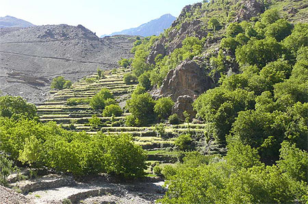 Andouz, sur la piste du lac d'Ifni