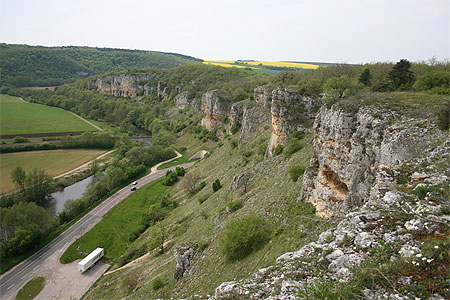 Les falaises de St Mor�