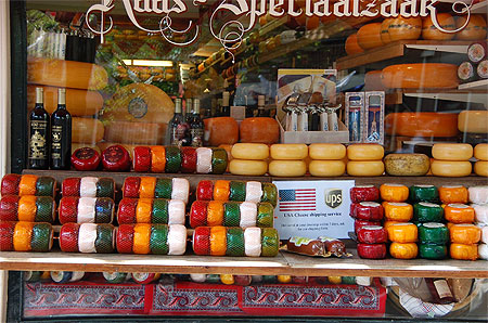 Vitrine de fromages