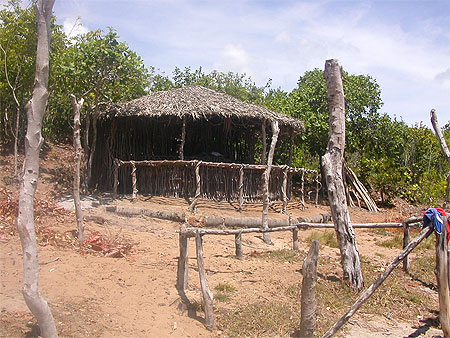 Construction artisanale am�rindienne