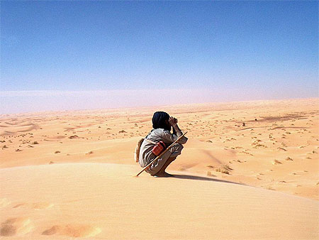 Dans le d�sert