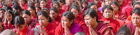 F�te Madhab Narayan � Shankhu, Kathmandou