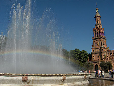 Arc en ciel � Seville