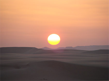 Coucher de soleil
