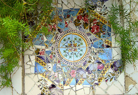 D�cor du Parc Guell, Barcelone