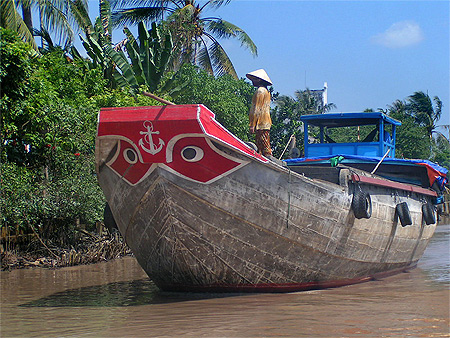 Dans les canaux de Vinh Long