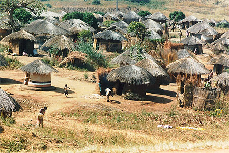 Petit village au Malawi