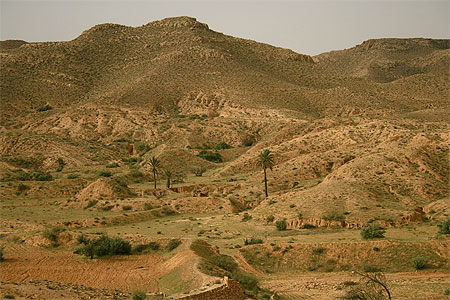 Montagne pr�s de Toujane