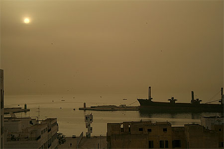 Lever de soleil � Sousse