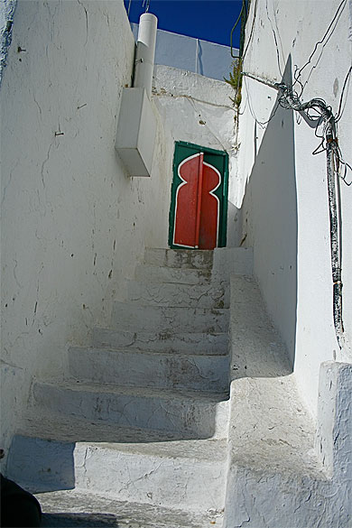 Sidi Bou Said qu'y a t il derri�re cette porte