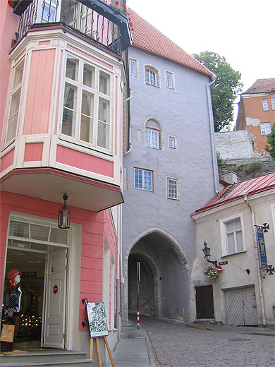 Rues color�es de la vieille ville
