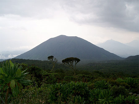 Superbe vue sur 3 volcans