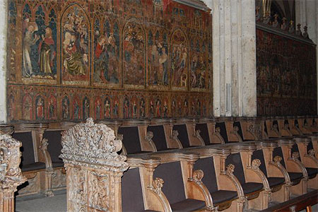 R�tables de la cath�drale de Cologne