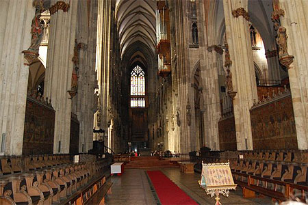 Interieur de la cath�drale de Cologne