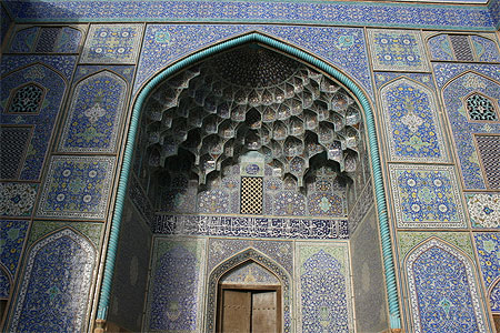 Entr�e de la mosqu�e Sheikh Lotfollah