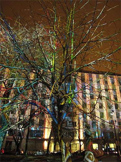Arbre lumineux