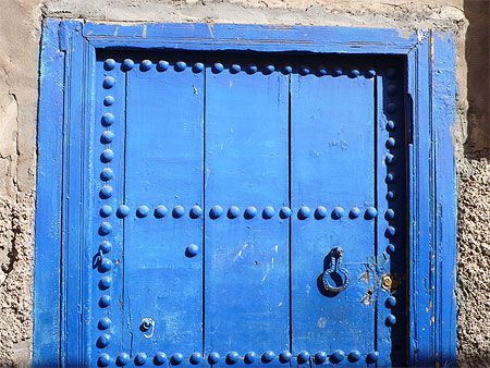 Avant d'acc�der au riad