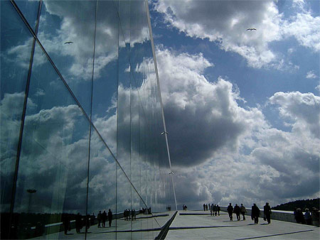 Oslo, the new opera house